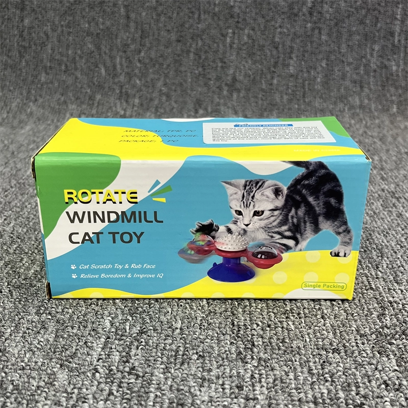 Rotate Windmill Cat Toy